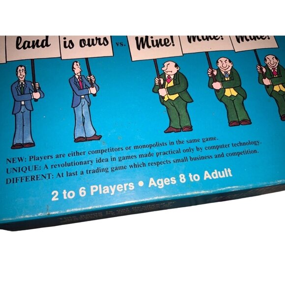 Anti-Monopoly II  Board Game 1985 edition The Ungame Co. - Picture 3 of 10